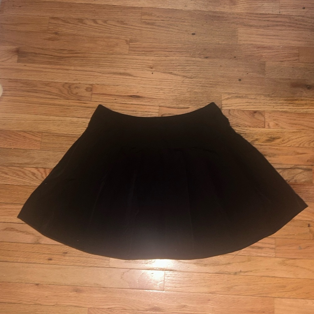SHEIN Classic Black Skater Skirt